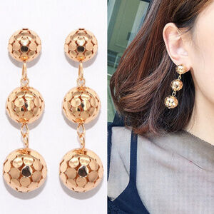 Elegant ball Long Earrings jewelry boho gypsy festival